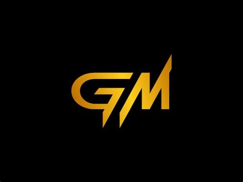 Premium Vector | Logo for a gm company