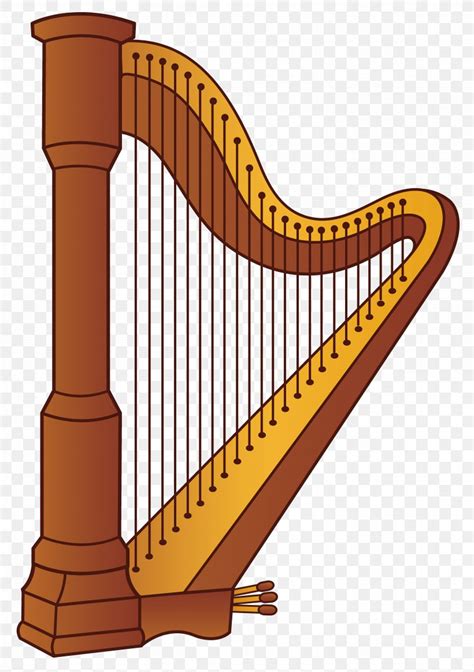 Musical Instruments Harp String Instruments Clip Art, PNG, 5141x7298px ...