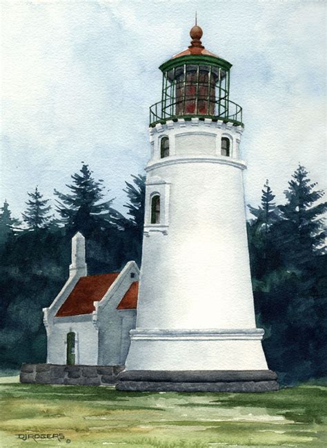 Winchester Bay Lighthouse – djrogersart.com