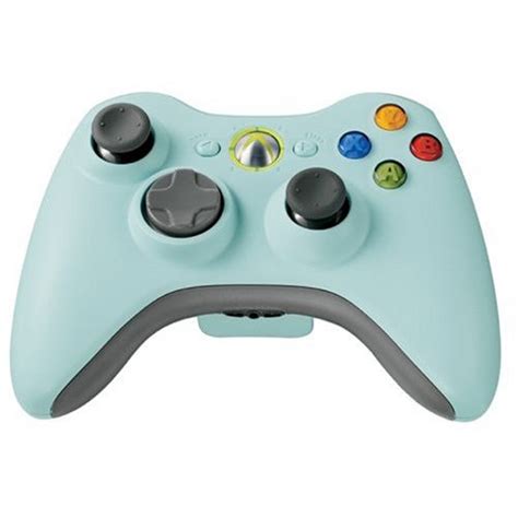 Xbox 360 Official Wireless Controller Joypad Light Blue | eBay