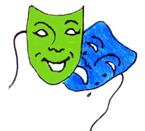 Create Captivating Performances with Our Theater Masks Clipart: Free ...