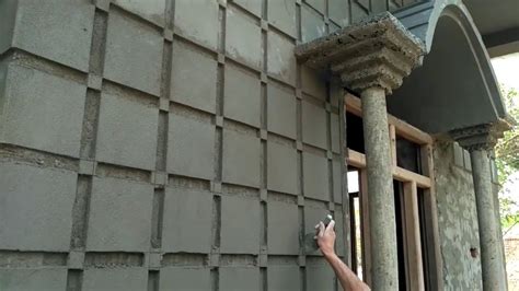 Exterior Wall Plastering Designs In India at Design