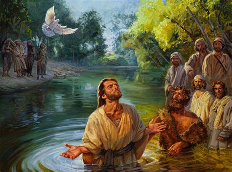 The baptism of Jesus - Gospelimages