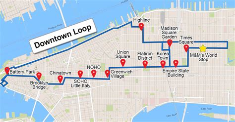 New York Hop On Hop Off Bus Tour Map – Get Latest Map Update