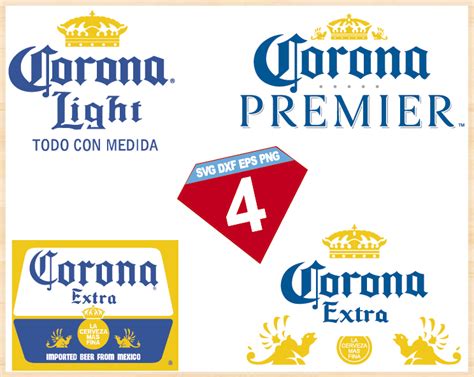 Corona Svg, Corona Beer Logo SVG, PNG, Corona Silhouette Svg - Inspire ...