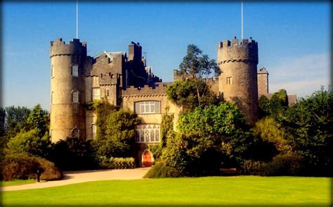 Clontarf Castle, in Clontarf, Dublin, an area famous as a key location ...