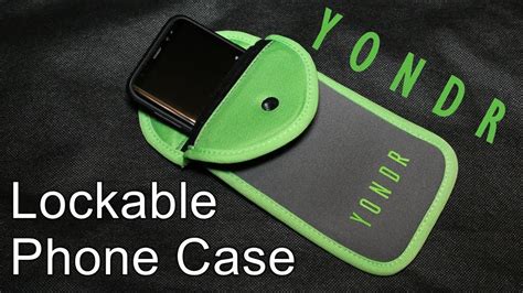 YONDR Lockable Phone Case. Pouch - How does it work? - Creating Phone ...