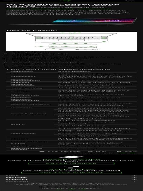 Computer Specs Razer Blade 15 Base | PDF | Usb | Hdmi