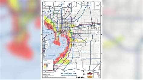 Hillsborough County Evacuation Zone Map - Maping Resources