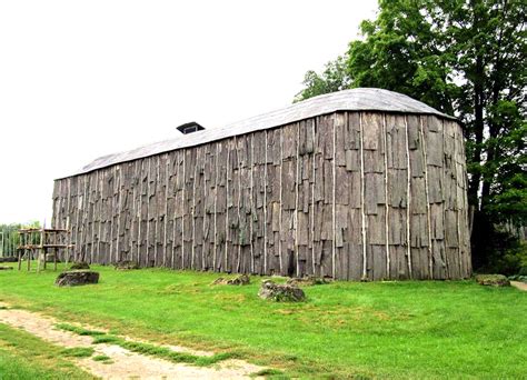 Iroquois Longhouse — Entire Landscapes