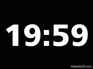 20 Minute Countdown Timer + Download it. Simple format. on Make a GIF