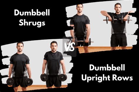 Dumbbell Shrugs vs Upright Rows (Differences & Benefits) – Horton Barbell