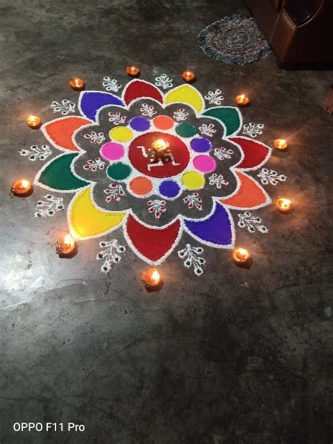 Tihar Rangoli - Photo #1259 - #photoNepal