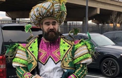 Jason Kelce in Spectacular Mummers Costume