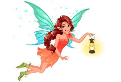 Cute Fairies Clip Art