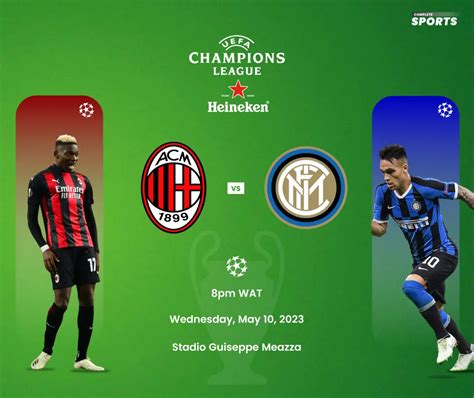 Champions League: AC Milan Vs Inter Milan Live Blogging