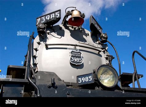 Historic Challenger locomotive steam engine during September 2005 visit ...