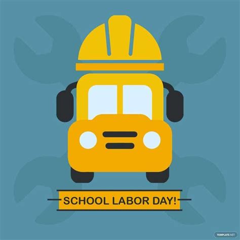 Labor Day School Clip Art in SVG, Illustrator, JPG, EPS, PNG - Download ...