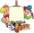 Cartoon Kids Clipart Gratis Stock Bild - Public Domain Pictures