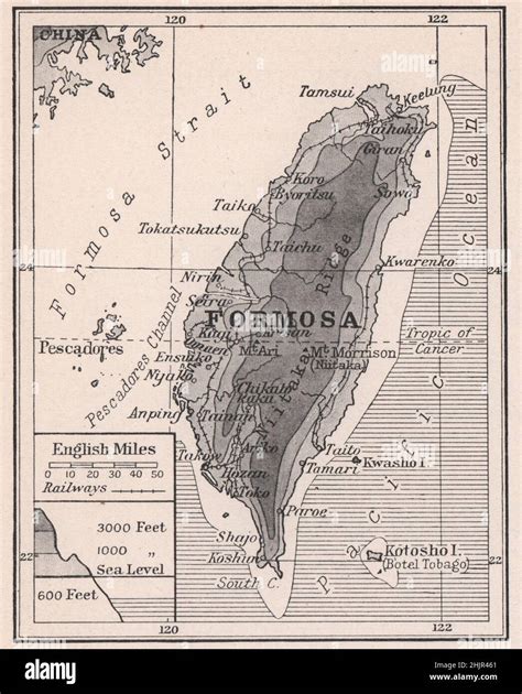 Mappa Di Taiwan Banque De Photographies Et Dimages à Haute Résolution