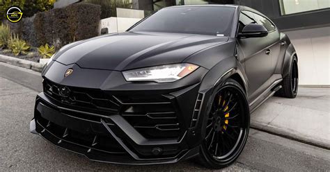 Lamborghini Urus Widebody Kit - Wrapped In Satin Black, BEAST! - Auto ...