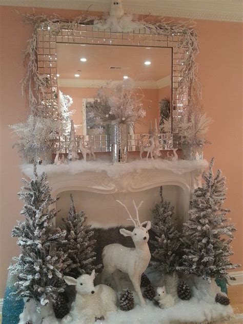 30+ Christmas Fireplace Decoration Ideas - The Xerxes