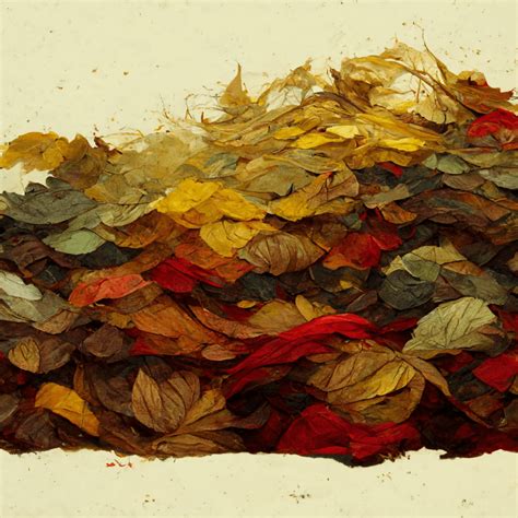 Autumn Leaves Digital Graphic · Creative Fabrica