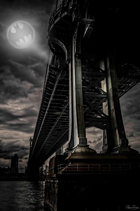 Gotham Bat Signal Photo Print by Gina Brake, New York City ,NYC ...