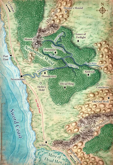 The Sword Coast Interactive Map - PELAJARAN