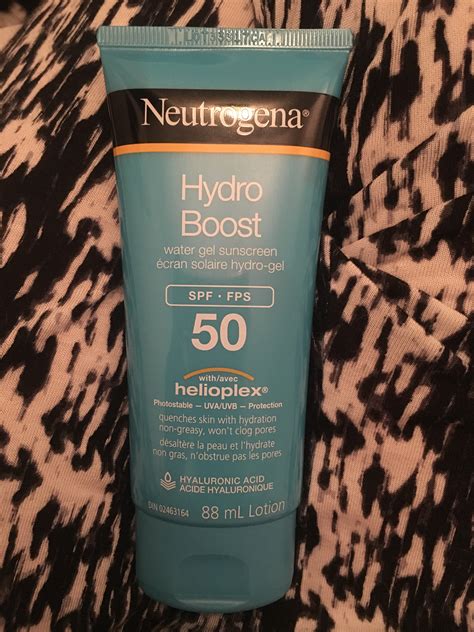 Neutrogena Hydro Boost Water Gel Sunscreen SPF 50 reviews in Sun ...