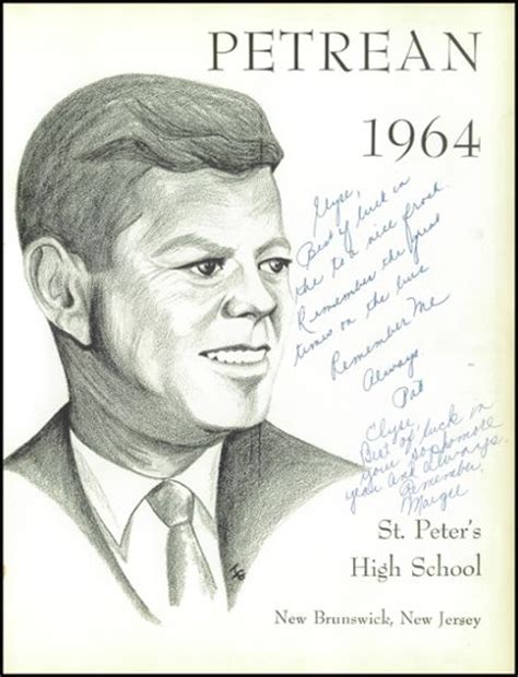 Explore 1964 St. Peter's High School Yearbook, New Brunswick NJ ...