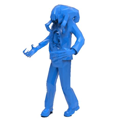 STL file Half life Zombie Headcrab Poly・Model to download and 3D print ...