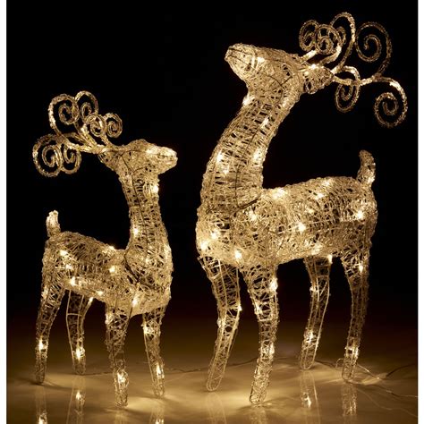 Wilko Large Christmas Light Up Reindeer | Wilko