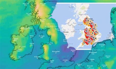 UK floods MAPPED: Two regions at RISK as Environment Agency warns of ...