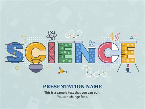 Free Powerpoint Templates Science