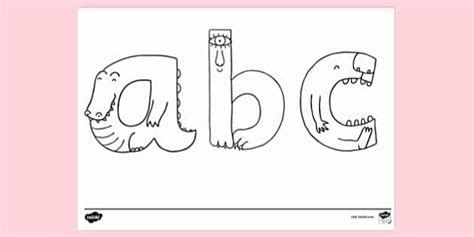 Alphabet Colouring Sheet | Colouring Sheets PDF - Twinkl