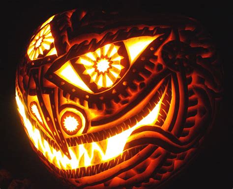 30+ Best Cool, Creative & Scary Halloween Pumpkin Carving Ideas 2013