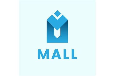 Mall Logo Design, Shopping Logo Design Graphic by MAEIN · Creative Fabrica