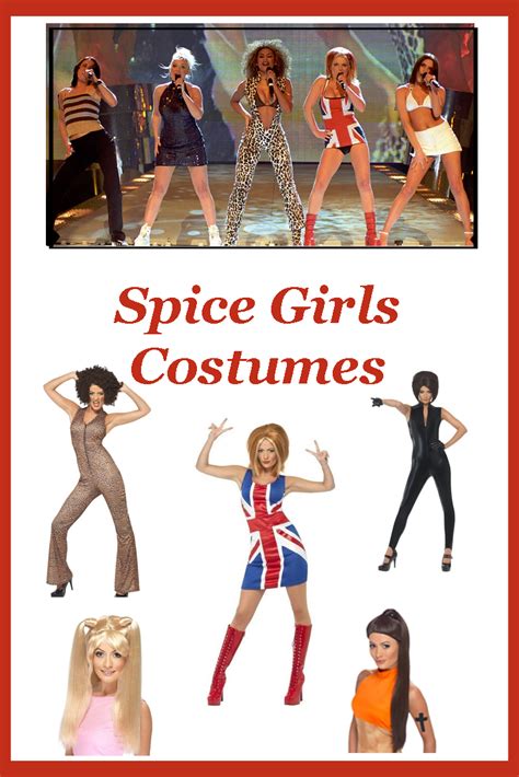 The Spice Girls Costumes - A Great Group Costume Idea for Girls ...