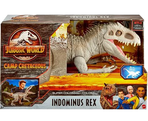 Jurassic World Camp Cretaceous Indominus Rex Exclusive Super Colossal ...