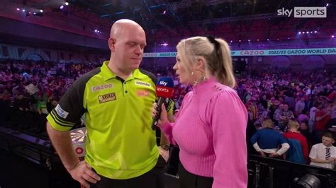 World Darts Championship: Michael van Gerwen and Michael Smith ...