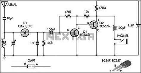 Am Radio Circuit Diagram Receiver