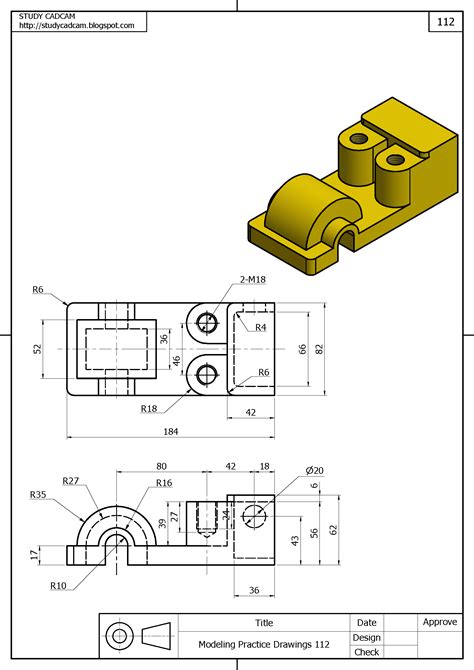 Autocad Mechanical Drawings