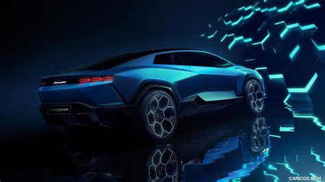 Lamborghini Lanzador Concept | 2023MY | Rear Three-Quarter