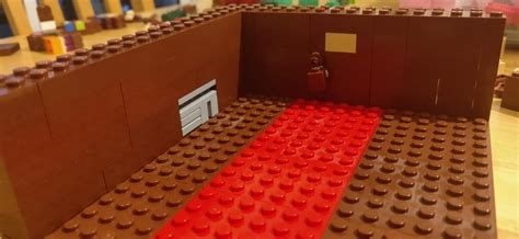 I tried to make an official-looking doors Lego set. I called it eyes ...