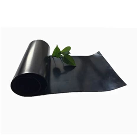 Black Solid Thin Rubber Sheet Elastic Vulcanized Rubber Flooring Sheets ...