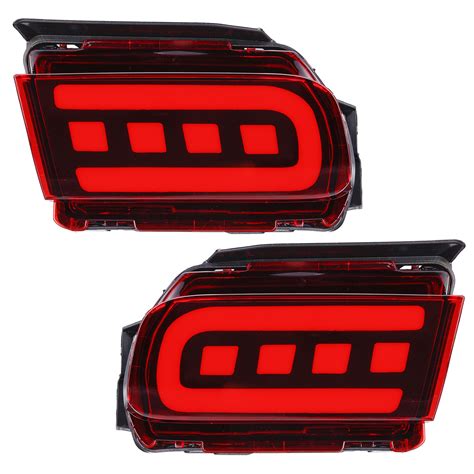 New Car LED Rear Bumper Reflector Driving Fog Lights Brake Lamps for ...