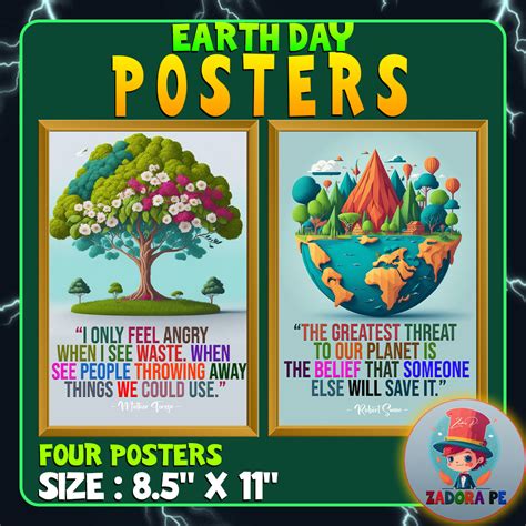 Protecting Our Planet: Earth Day Posters for Kids | Made By Teachers