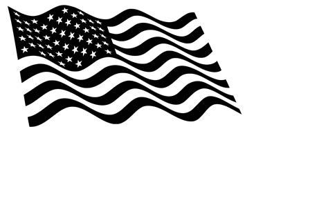 American flag black and white clip art free | 99artguide