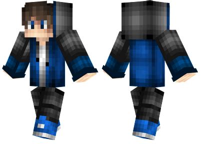 Black and Blue | Minecraft Skins